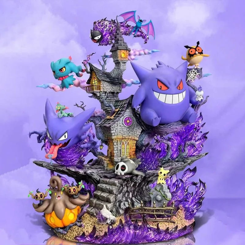 32cm Gengar Evolution Family