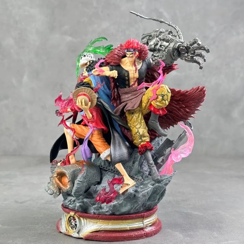 19cm Luffy Eustass Kid Trafalgar D. Water Law