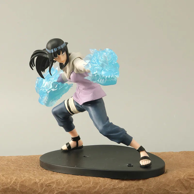 16cm Rock Lee and Hyuga Hinata