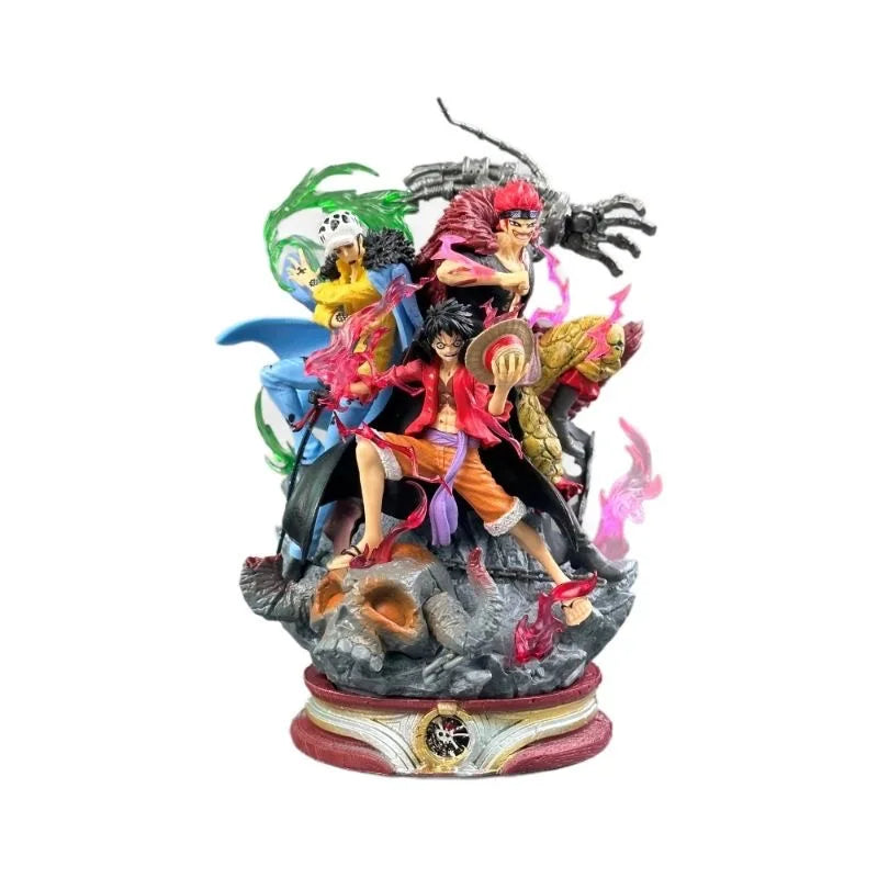 19cm Luffy Eustass Kid Trafalgar D. Water Law